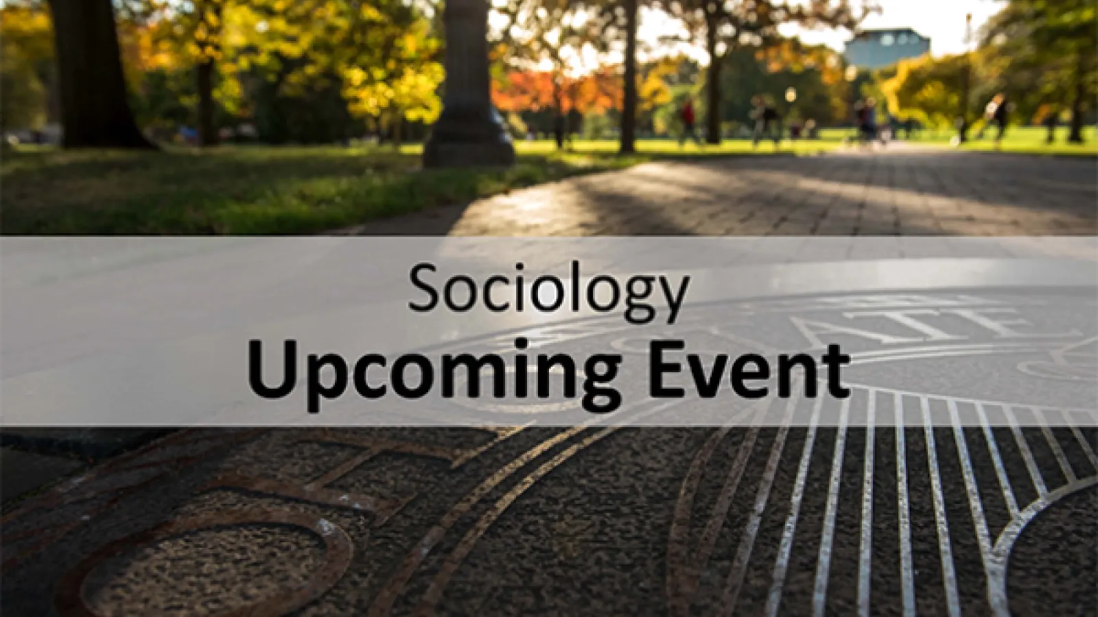 Sociology Upcoming Event