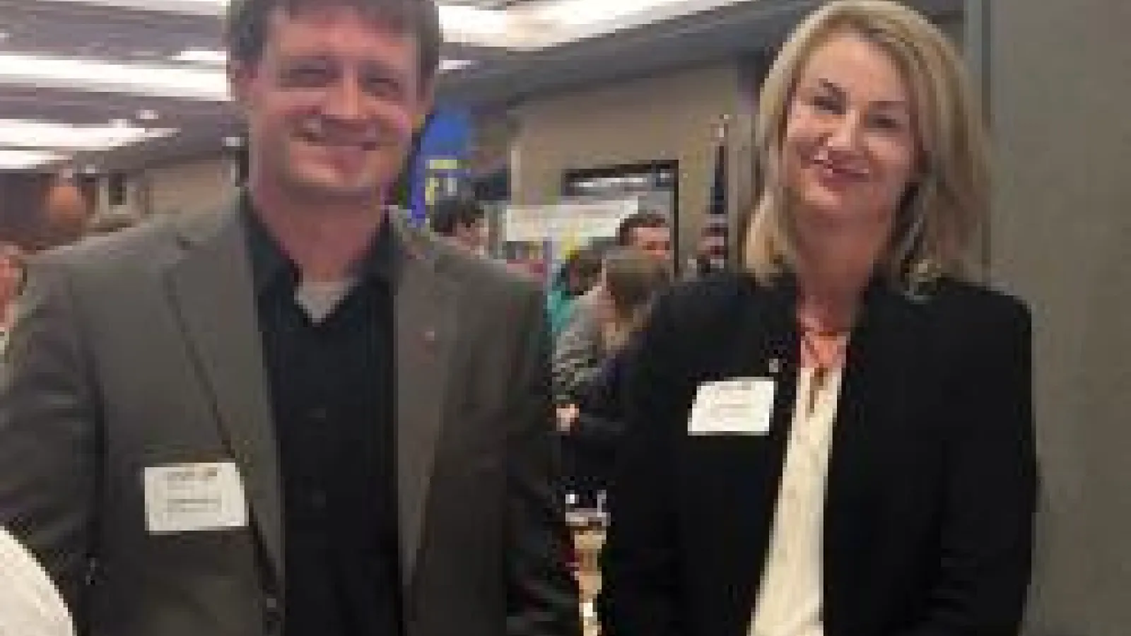 Photo of Scott Duxbury and Dana Haynie